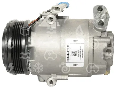 kompresor HARRISON CVC, řemenice 109 mm - PV5, 12V, CVC OEM 1854092